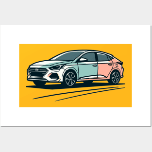 Hyundai Accent Posters and Art